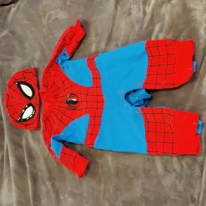 Spider man baby costume